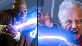 Mace Windu Revela um Detalhe INSANO do Poder dos Relâmpagos de Palpatine [upl. by Adnara968]