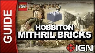 LEGO The Hobbit  Overworld Guide 5  Beorns Homestead amp Radagsts House Mithril Bricks amp Chars [upl. by Htez]