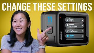 GoPro Hero 11 Black BEST SETTINGS  How to Get The Best Quality Videos [upl. by Labannah675]