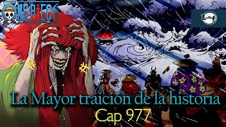 One Piece 977  Kanjuro el mayor traidor de la historia del anime KanjuroTraidor [upl. by Norrahc]