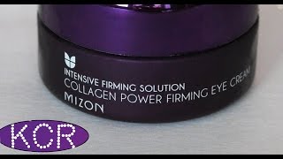 АНТИЭЙДЖ нуну Mizon Collagen Power Firming Eye Cream [upl. by Jake]