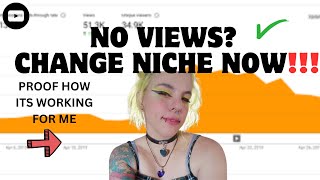 HOW I CHANGED NICHE AND HOW IT IMPROVED MY VIEWS MONETIZATION MADE EASY [upl. by Nedarb]