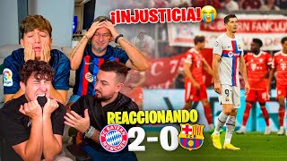 HINCHAS del BARÇA REACCIONAN al BAYERN 20 BARÇA Nos ROBAN y HUMILLAN [upl. by Schroth]