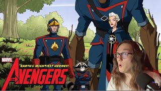 The Avengers Earths Mightiest Heroes season 2 episode 6 Michael Korvac Reaction [upl. by Matty]