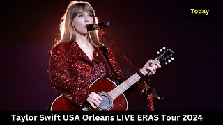 Taylor Swift New Orleans The Eras Tour  Eras tour New Orleans  The Studio Taylor Swift Real Time [upl. by Mahan]