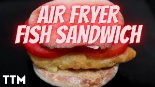 EASY Air Fryer Fish Sandwich [upl. by Marlo]