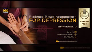 EvidenceBased Acupuncture for Depression  Acupuncture CEUsPDAs [upl. by Anoyek]