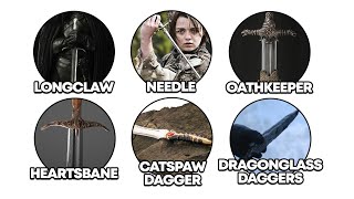 Every Game of Thrones WEAPON Explained in 13 Minutes [upl. by Tse484]