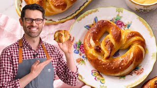 Soft Pretzel Recipe [upl. by Aeslehc]