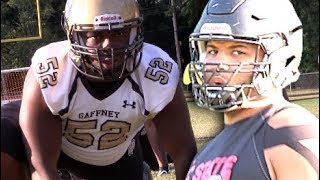 🔥🔥 Harding University NC vs Gaffney SC  UTR Highlight Mix 2017 [upl. by Hako990]