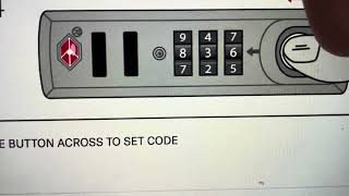 Change Combination on Samsonite Suitcase Lock [upl. by Eddi]