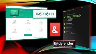 Тест Антивирус Kaspersky Free 2017 amp Bitdefender Antivirus Free Edition 2017 краткая версия [upl. by Glynias935]