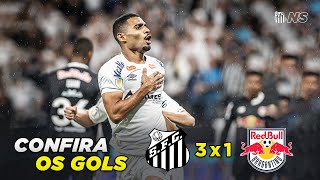 Santos 3x1 RB Bragantino  Peixe na FINAL do PAULISTÃO 28032024 [upl. by Ahsoym]