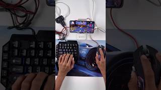 Phone me PC ke tarah Gaming karne Ke liye mouse and keyboard full set up tutorial Gaming test ￼ [upl. by Hannahs837]