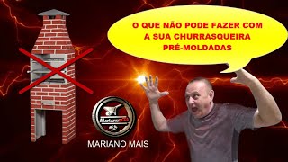 COMO CONSERVAR SUA CHURRASQUEIRA PRÉMOLDADA [upl. by Jurgen777]