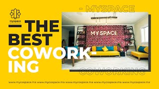 MySpace CoWorking Tour  Oujda Morocco I مساحةفضاء عمل مشترك [upl. by Hake]