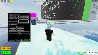 obby creator glitched parts pannel V3😈😈😈😈😈 obbycreator roblox hack exploit [upl. by Emili]