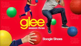 Boogie Shoes Glee Cast Version [upl. by Airdnoed]