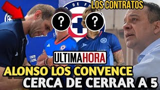 ¡YA ESTAN EN PLATICAS IVAN ALONSO VA A CERAR A 7 ELEMENTOS IMPORTANTES EN EL CLUB EN ESTOS MESES [upl. by Brenk]