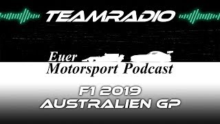 F1 2019  Australien GP Review  TeamRadio Podcast [upl. by Thevenot]