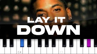 Lloyd  Lay It Down piano tutorial [upl. by Radbun748]