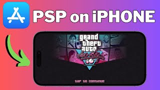 How To Play PlayStation PSP Games On iPhone [upl. by Lorrin]