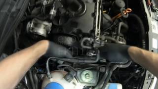 VW A4 BEW TDI Camshaft Position Sensor Replacement Part 1 [upl. by Accemahs198]