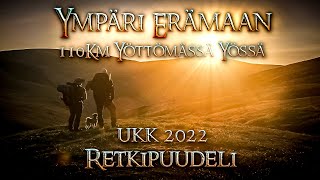 110 km Yöttömässä Yössä Ympäri Erämaan  UKK  Retkipuudeli  Lappi [upl. by Ayidah]