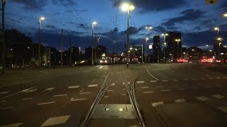 HTM RNET tramlijn 9 Vrederust  Scheveningen Noorderstrand  omleiding HS  Siemens Avenio 5048 [upl. by Fagaly122]