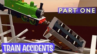 28 Crashes On Train Accidents  Part One  Thomas And Friends [upl. by Lemieux]