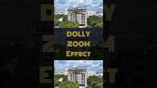 DOLLY ZOOM EFFECT using CAMERA  DJI DRONE shorts dollyzoom dronehacks cameratricks [upl. by Ayekram]