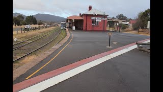 To Wallangarra Qld on Railcar 1901 Video and photos [upl. by Yrebmik]