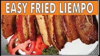 EASY FRIED LIEMPO RECIPE BY COOKINGEE  SIMPLE AND EASY RECIPE [upl. by Savory]