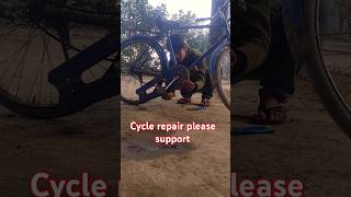 Cycle repair please supportnewvideo viralshort cyclerepairbikerepaircyclerestoration [upl. by Terti]