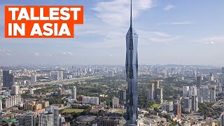 The World’s 2nd Tallest Building is Now Open in Malaysia [upl. by Tallou]