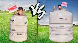 Surviving in different budgets water tank challenge [upl. by Oeflein]