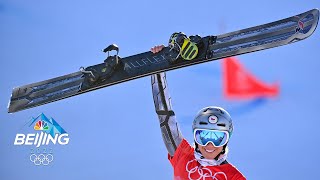 The best snowboard racer in the world is an alpine skier  Winter Olympics 2022  NBC Sports [upl. by Adivad]