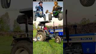 Swaraj vs Indo Farm tractor❓️ short viralshort youtubeshort trending [upl. by Ainoek]