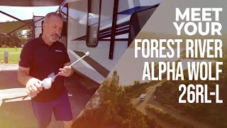 Meet Your Forest River Alpha Wolf 26RLL Travel Trailer [upl. by Zurek252]