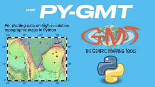 PyGMT for a highresolution topographic map in Python with examples Maps PyGMT [upl. by Inwat687]