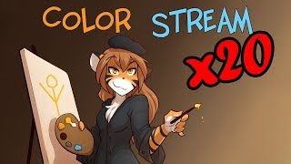 Twokinds 20180603 Color Stream x20 [upl. by Aunson96]