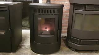 Pelletkachel Duroflame Rinus opstart Start up Pelletstove Duroflame Rinus [upl. by Haleemak]