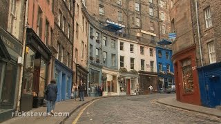 Edinburgh Scotland Royal Mile  Rick Steves’ Europe Travel Guide  Travel Bite [upl. by Akalam60]