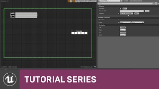 UMG UI Inventory Project Overview  01  v48 Tutorial Series  Unreal Engine [upl. by Ahtnamys]