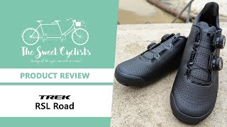 Trek RSL Road Cycling Carbon Clipless Shoes Review  feat MetNet Relief Panels  LOOK Keo  SPDSL [upl. by Nirrac]