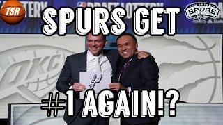 Spurs DRAFT Lottery Odds WORSE Than I Thought San Antonio Spurs News [upl. by Munroe]