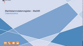 Aufforderung zur Datenkorrektur im Marktstammdatenregister – Ein Tutorial [upl. by Anatnahs455]