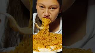 SHIN RAMYUN NOODLES EATING  NOODLES CHALLENGE  SPICY 🥵 NOODLES  TIKASUMAN [upl. by Musihc]