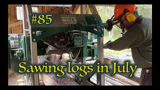 Woodland Mills sawing at Finnish Homestead Episode 85 [upl. by Prosper]