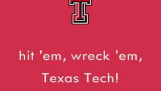 Texas Techs quotFight Raiders Fightquot [upl. by Rocca]